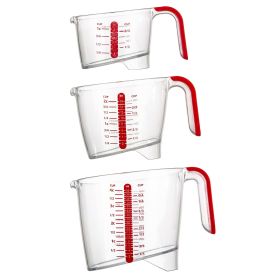 PrepSolutions 3 Piece Liquid Measuring Cup Set PrepSolutions 3 Piece Liquid Measuring Cup Set